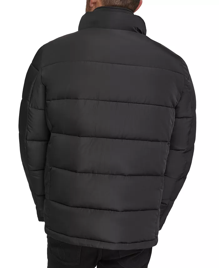Calvin Klein Men's Puffer With Set In Bib Detail Created For Macy's Men's Fashion & Accessories