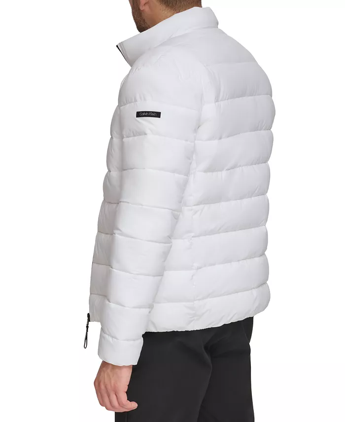 Calvin Klein Men's Quilted Infinite Stretch Water-Resistant Puffer Jacket Men's Fashion & Accessories
