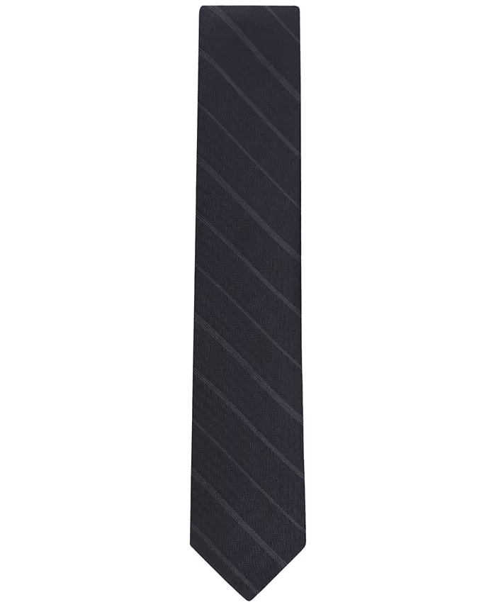 Calvin Klein Men's Randi Stripe Tie Men's Fashion & Accessories