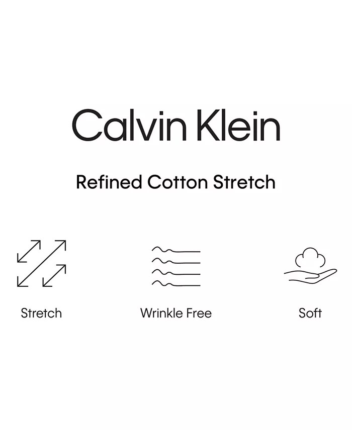 Calvin Klein Men's Regular Fit Dress Shirt Men's Fashion & Accessories
