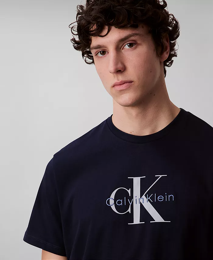 Calvin Klein Men's Relaxed-Fit Logo T-Shirt Men's Fashion & Accessories