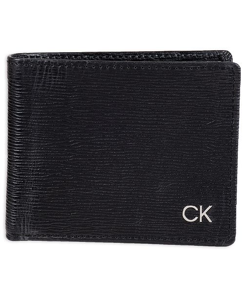 Calvin Klein Men's RFID Slimfold Extra Capacity Wallet Men's Fashion & Accessories
