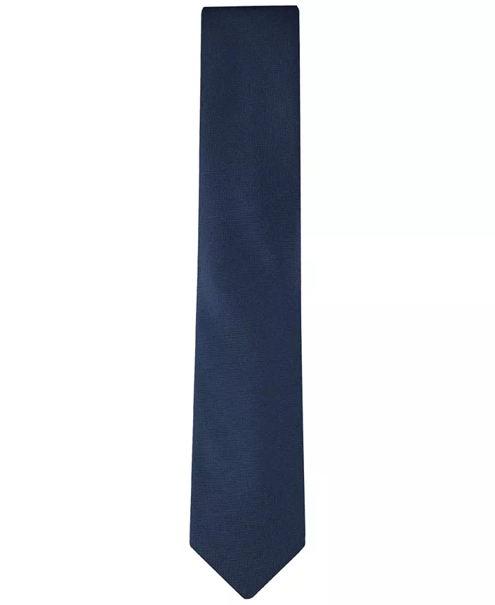 Calvin Klein Men's Silver-Spun Solid Tie Men's Fashion & Accessories