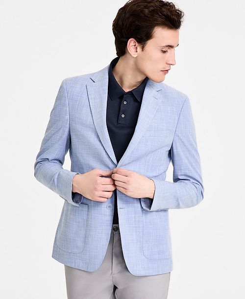 Calvin Klein Men's Slim-Fit Sport Coat Men's Fashion & Accessories