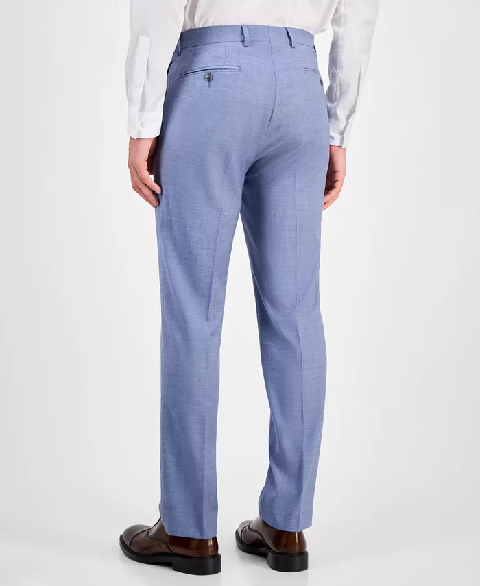 Calvin Klein Men's Slim-Fit Wool-Blend Stretch Suit Pants Men's Fashion & Accessories
