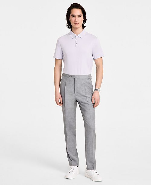 Calvin Klein Men's Slim-Fit Wool Dress Pants Men's Fashion & Accessories