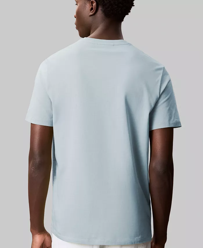 Calvin Klein Men's Smooth Cotton Solid Crewneck T-Shirt Men's Fashion & Accessories