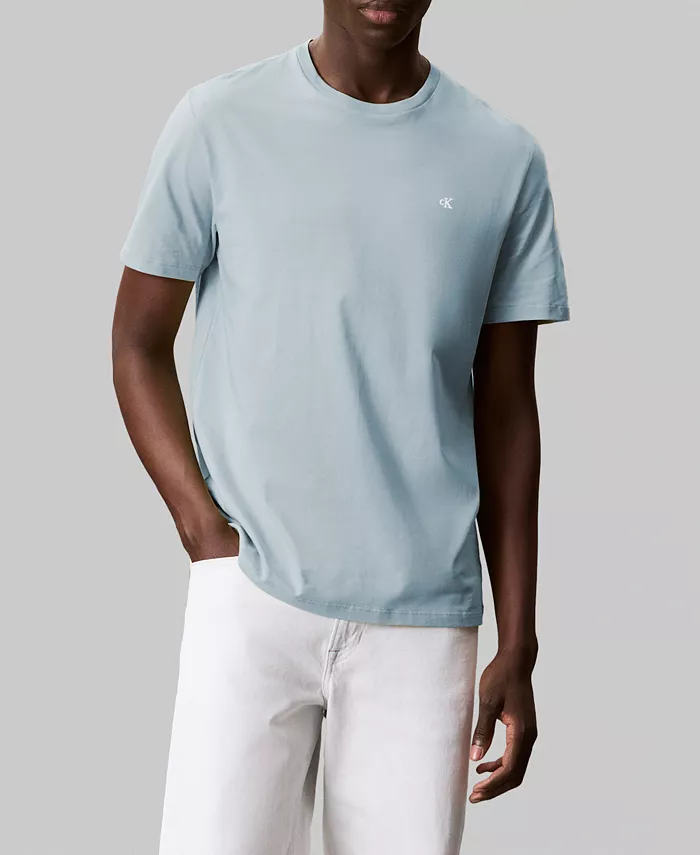 Calvin Klein Men's Smooth Cotton Solid Crewneck T-Shirt Men's Fashion & Accessories