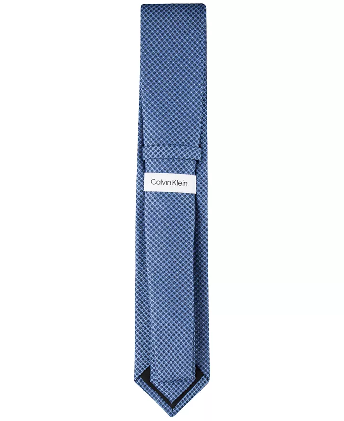 Calvin Klein Men's Steel Micro-Dot Solid Tie Men's Fashion & Accessories