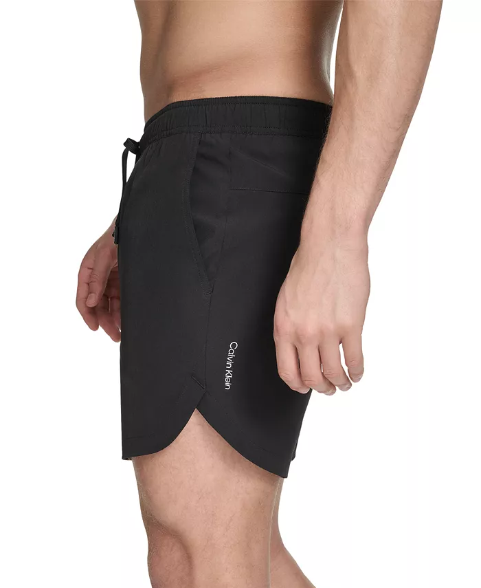 Calvin Klein Men's Stretch Active Modern Euro 5" Swimsuit Men's Fashion & Accessories