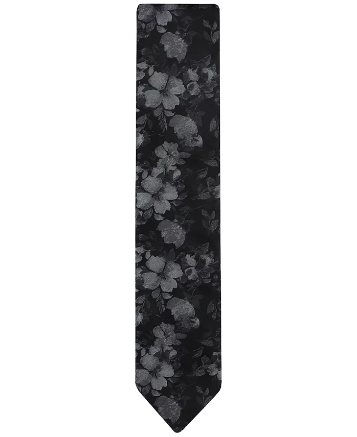 Calvin Klein Men's Yara Floral Tie Men's Fashion & Accessories