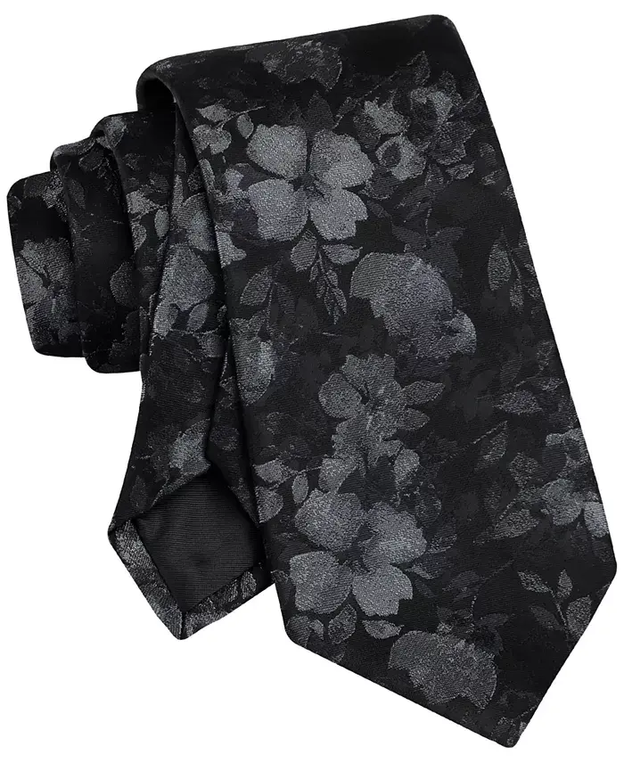 Calvin Klein Men's Yara Floral Tie Men's Fashion & Accessories