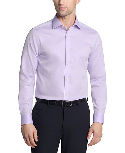Calvin Klein Steel Calvin Klein Men's Steel Stretch Slim Fit Dress Shirt Men's Fashion & Accessories