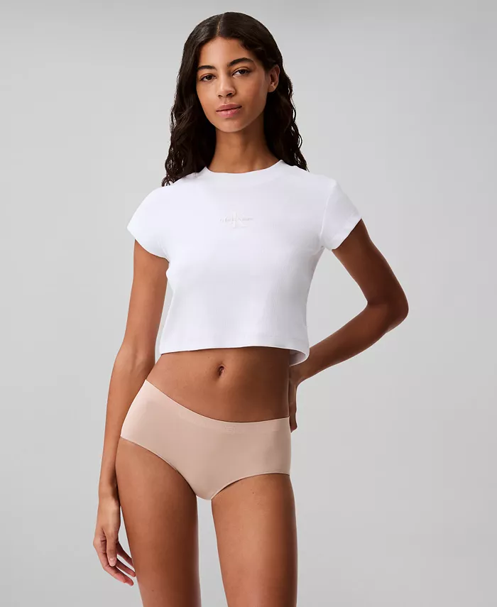 Calvin Klein Women's Bonded Flex Boyshort Underwear QD3961 Women's Fashion Shoes & Accessories