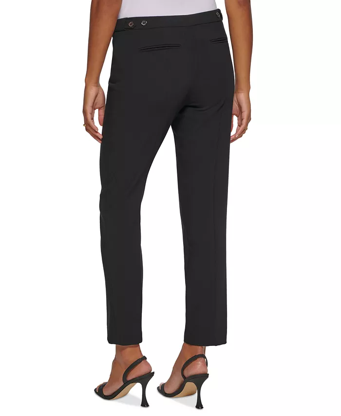 Calvin Klein Women's Highline Ankle Length Pant Regular & Petite Women's Fashion Shoes & Accessories