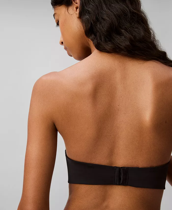 Calvin Klein Women's Perfectly Fit Push-Up Strapless Bra QF5677 Women's Fashion Shoes & Accessories