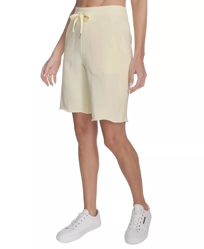 Calvin Klein Women's Performance Drawstring Shorts Women's Fashion Shoes & Accessories