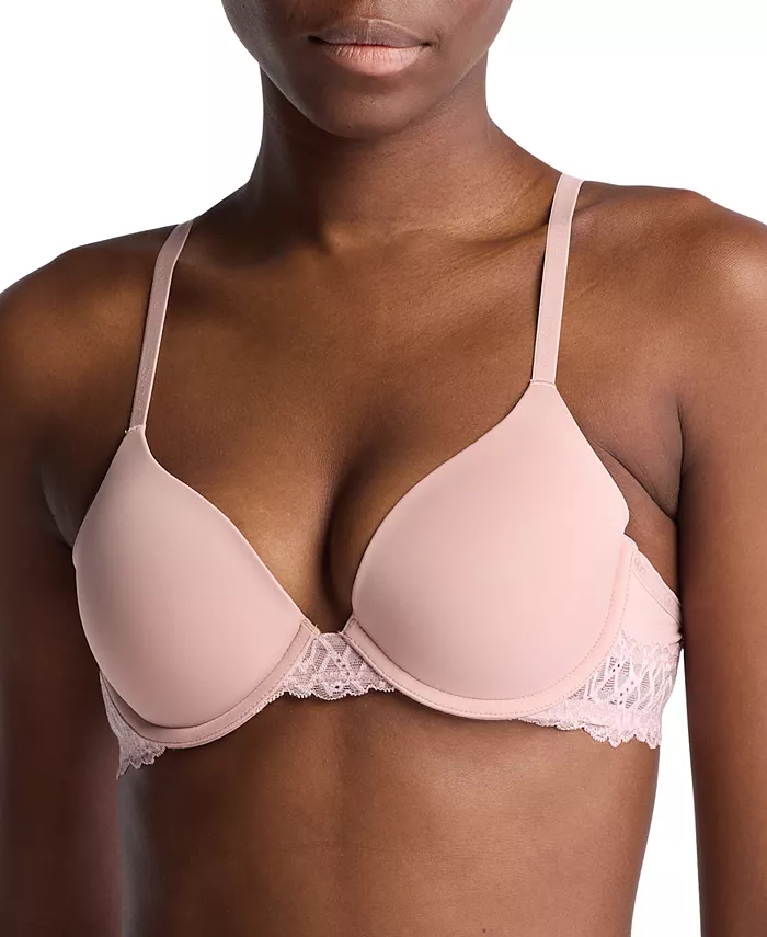 Calvin Klein Women's Soft Stretch Lace T-Shirt Bra QF7837 Women's Fashion Shoes & Accessories