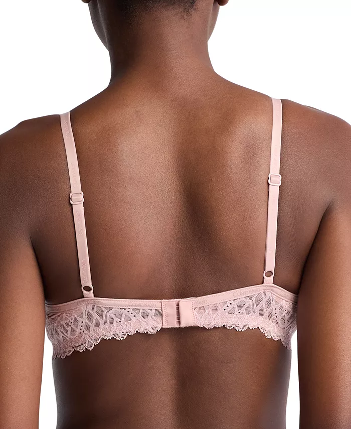 Calvin Klein Women's Soft Stretch Lace T-Shirt Bra QF7837 Women's Fashion Shoes & Accessories