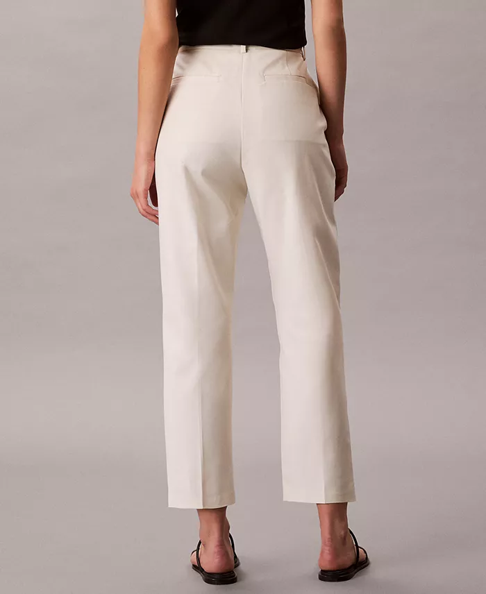 Calvin Klein Women's Straight-Leg Pants Women's Fashion Shoes & Accessories