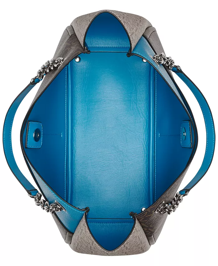 Calvin Klein Zoe Signature Chain Tote Bag Handbags Purses & Accessories