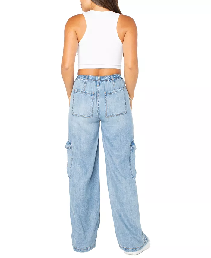 Celebrity Pink Juniors' Pull-On Cargo Jeans Juniors'