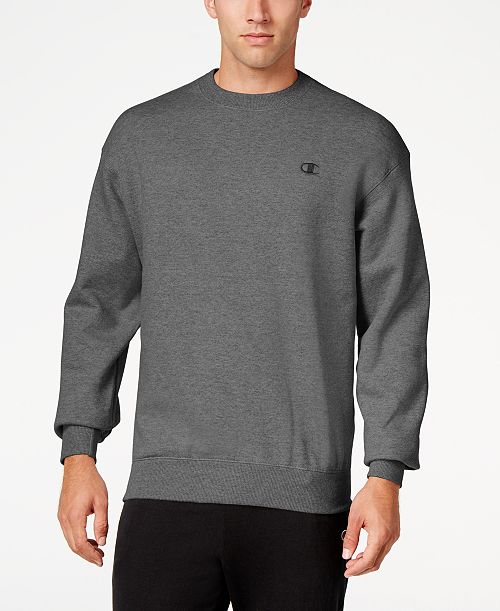 Champion Men's Powerblend Fleece Sweatshirt Men's Fashion & Accessories