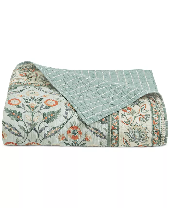 Charter Club Jacobean Border 3-Pc. Quilt Set King Exclusively At Macy's Bed & Bath