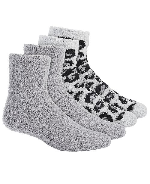Charter Club Women's 2-Pk. Fuzzy Butter Socks Created for Macy's Women's Fashion Shoes & Accessories