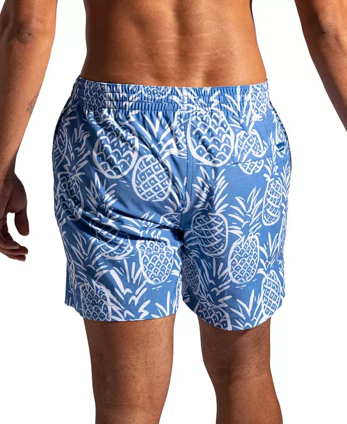 Chubbies Men's The Thigh-Naples Quick-Dry 5-1/2" Swim Trunks With Boxer Brief Liner Men's Fashion & Accessories