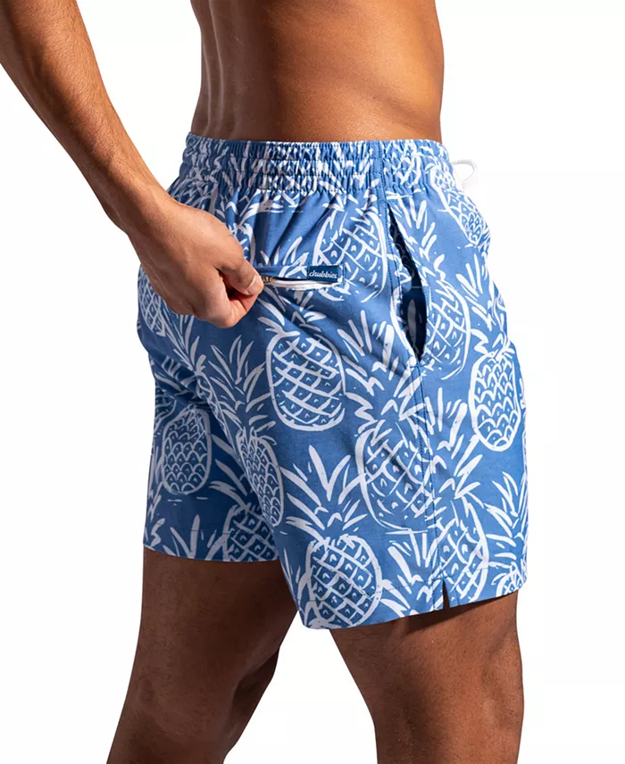 Chubbies Men's The Thigh-Naples Quick-Dry 5-1/2" Swim Trunks With Boxer Brief Liner Men's Fashion & Accessories