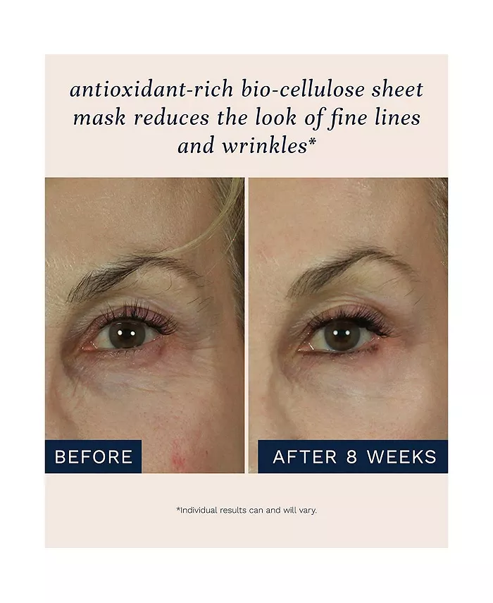City Beauty Bio-Cellulose Sheet Face Mask 0.84 Fl Oz/25 Ml Beauty
