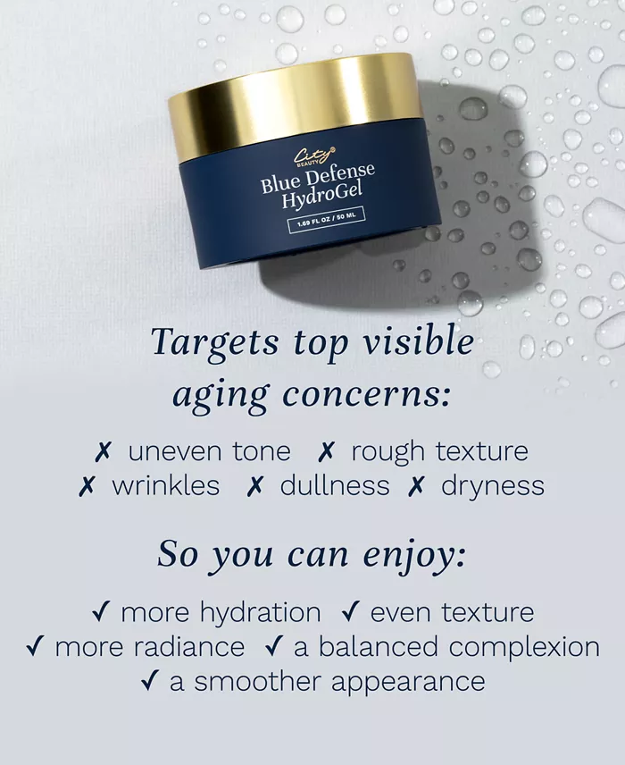 City Beauty Hydrating Gel-Serum Moisturizer 1.69 Fl Oz/50 Ml Beauty