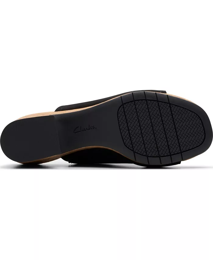 Clarks Collection Women's Nerisa Vine Wedge Sandals Women's Fashion Shoes & Accessories