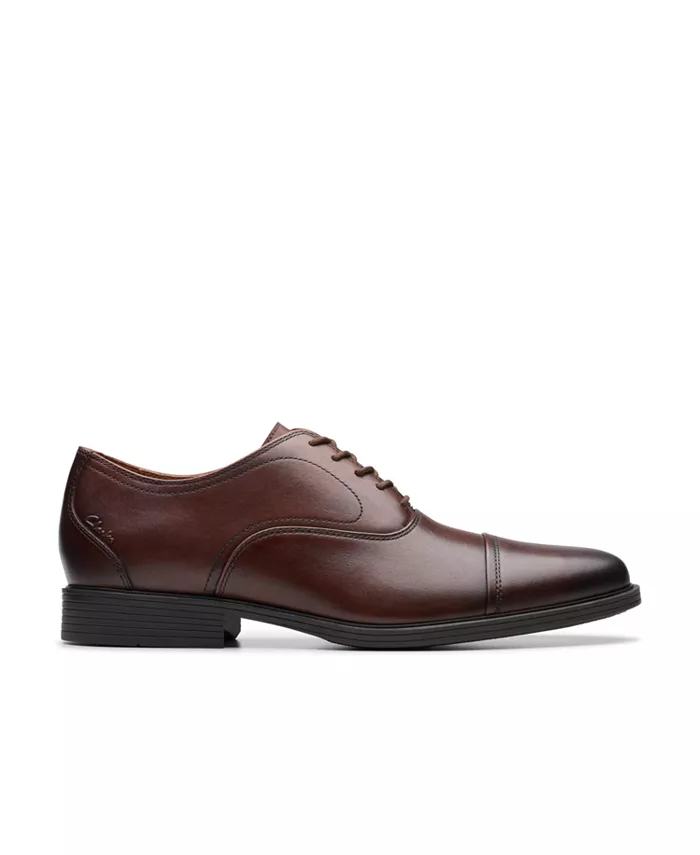 Clarks Men's Collection Whiddon Lace Up Oxford Dress Shoe Men's Shoes