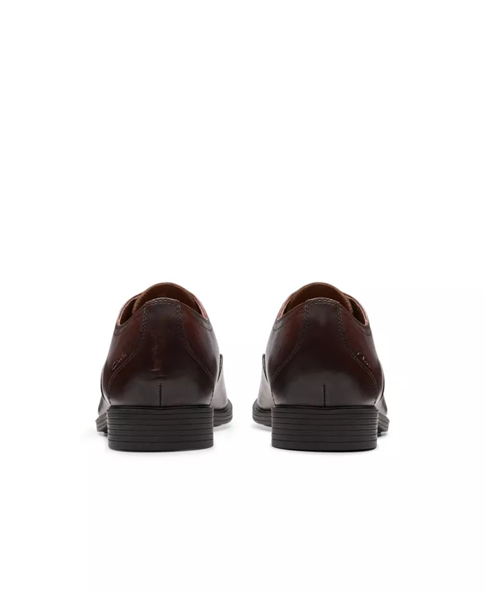 Clarks Men's Collection Whiddon Lace Up Oxford Dress Shoe Men's Shoes