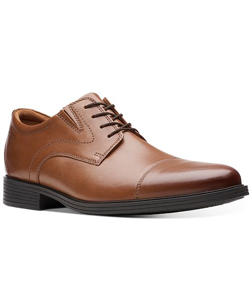 Clarks Men's Whiddon Cap-Toe Oxfords Men's Shoes