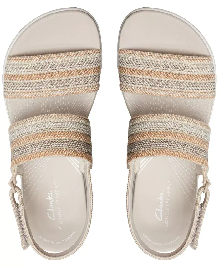 Clarks Women's Arla Stroll Slip-On Slingback Sandals Women's Fashion Shoes & Accessories