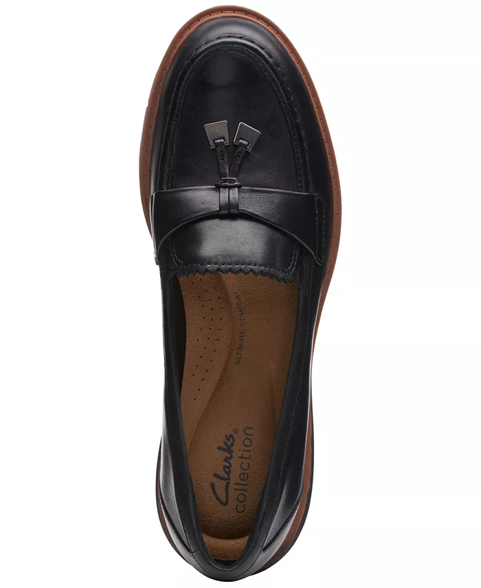 Clarks Women's Westlynn Bella Lug-Sole Comfort Loafers Women's Fashion Shoes & Accessories