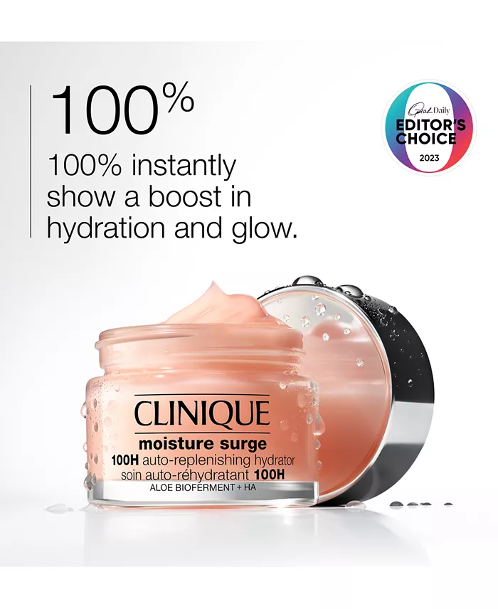 Clinique Jumbo Moisture Surge™ 100H Auto-Replenishing Hydrator Gel Moisturizer With Hyaluronic Acid 4.2-oz. Beauty