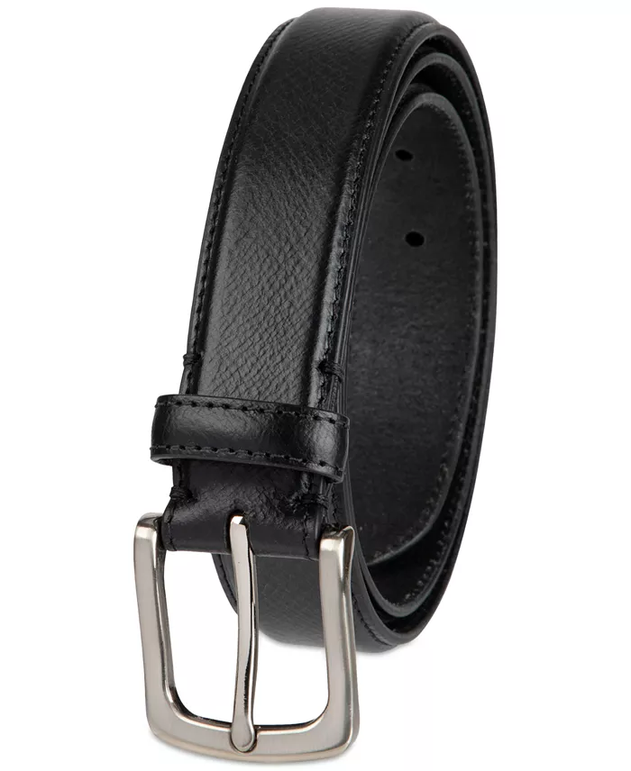 Club Room Luxury Men's Black Dress Belt Created For Macy's Men's Fashion & Accessories
