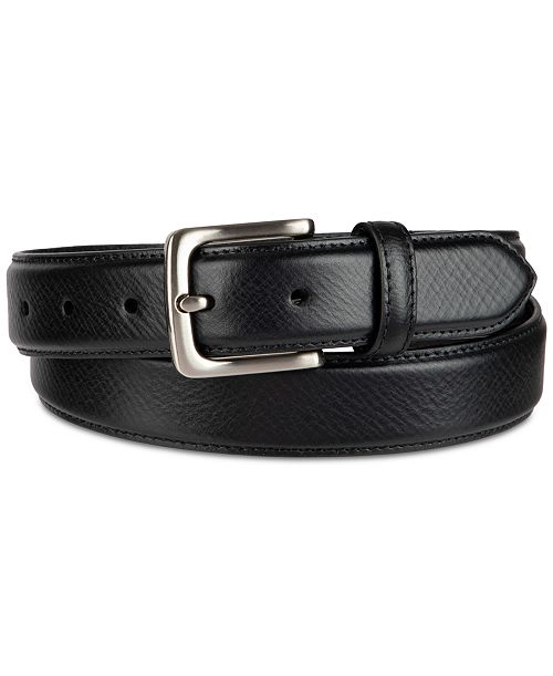Club Room Luxury Men's Black Dress Belt Created for Macy's Men's Fashion & Accessories