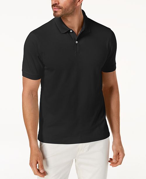 Club Room Men's Classic Fit Performance Stretch Polo Created for Macy's Men's Fashion & Accessories