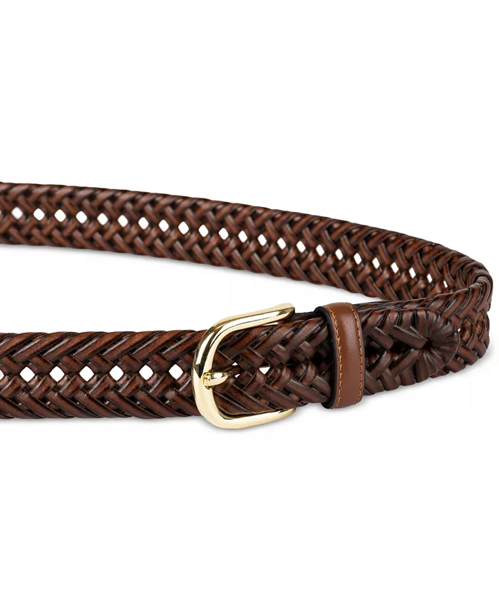 Club Room Men's Hand-Laced Braided Belt Created For Macy's Men's Fashion & Accessories
