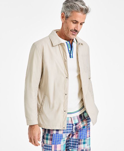 Club Room Men's Lightweight Fill Shacket Exclusively at Macy's Men's Fashion & Accessories
