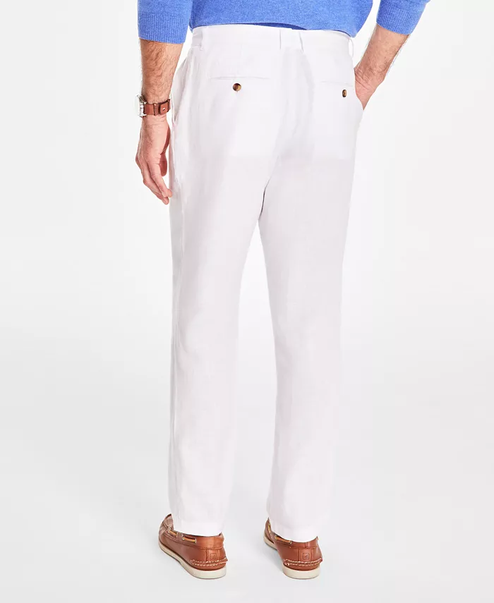 Club Room Men's Linen Solid Pants Created For Macy's Men's Fashion & Accessories