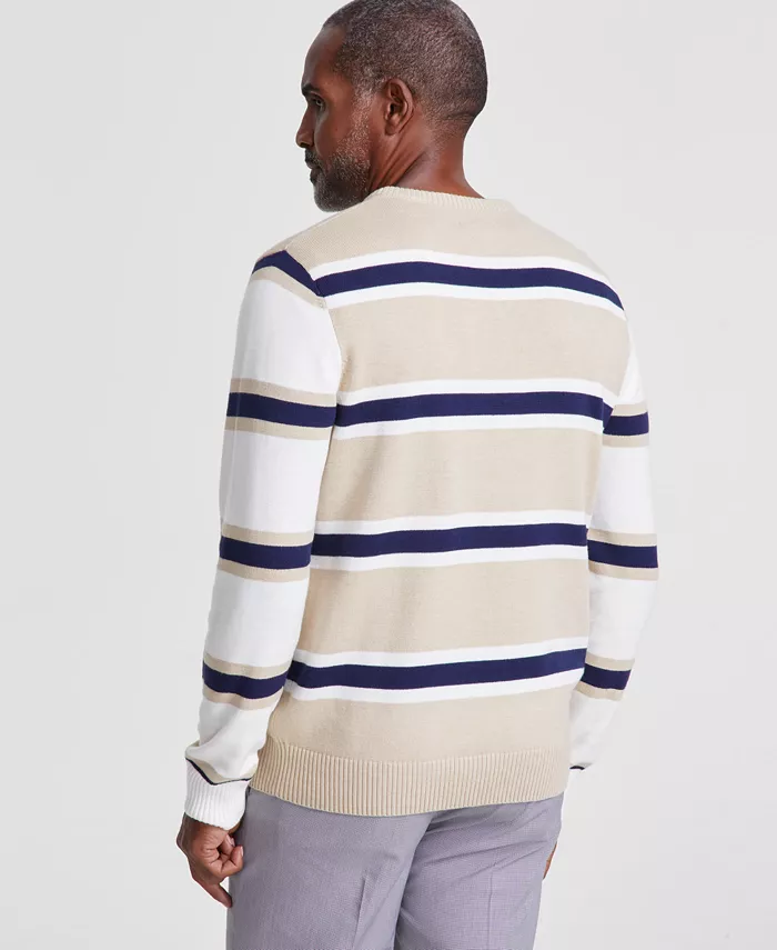 Club Room Men's Mixed Stripe V-Neck Sweater Created For Macy's Men's Fashion & Accessories