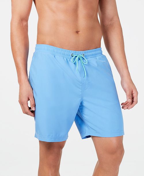 Club Room Men's Quick-Dry Performance Solid 7" Swim Trunks Created for Macy's Men's Fashion & Accessories