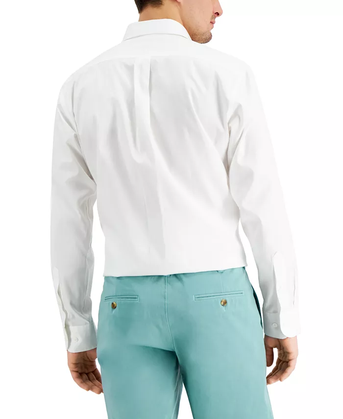 Club Room Men's Regular Fit Pinpoint Dress Shirt Created For Macy's Men's Fashion & Accessories