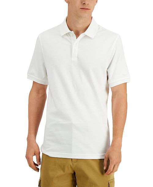 Club Room Men's Soft Touch Interlock Polo Created for Macy's Men's Fashion & Accessories
